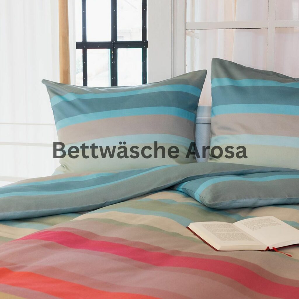 Remember Bettwäsche Arosa im Bett