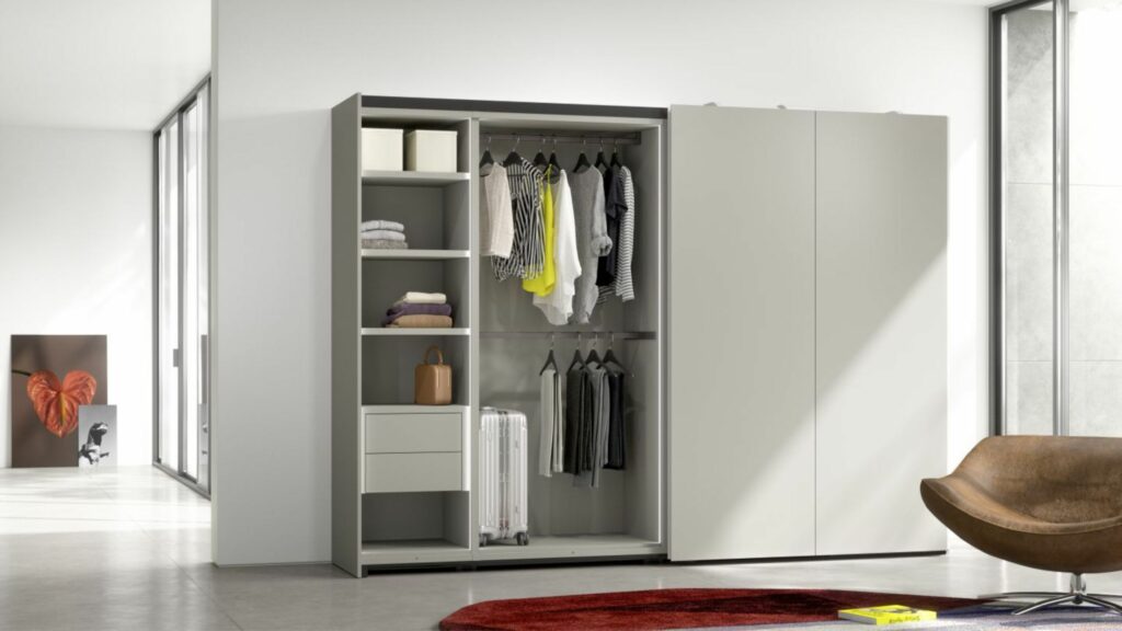 Kettnaker Schiebetüren-Schranksystem FLAT Kleiderschrank