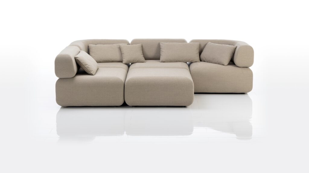 2023 Bruehl all together Sofa Couch Möbel Meiss beige schlafsofa