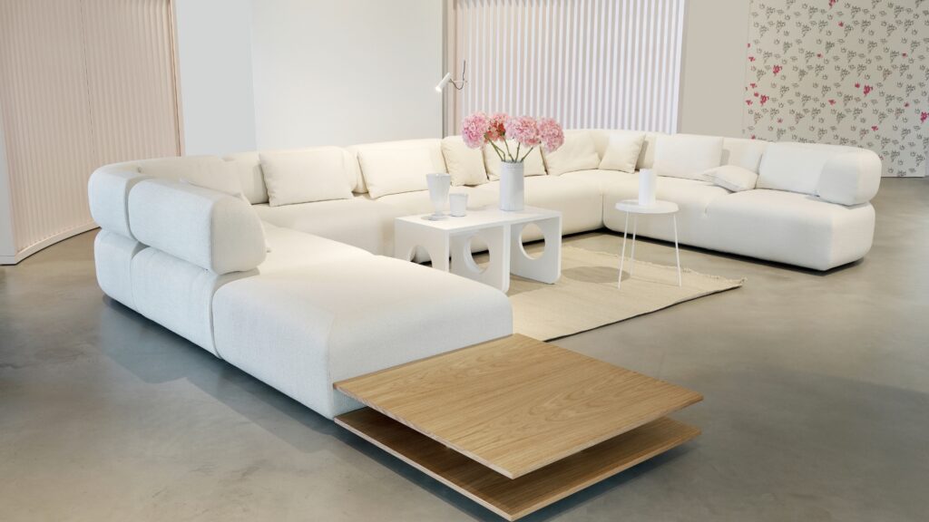 2023 Bruehl all together Sofa Couch Möbel Meiss Milieu weiss