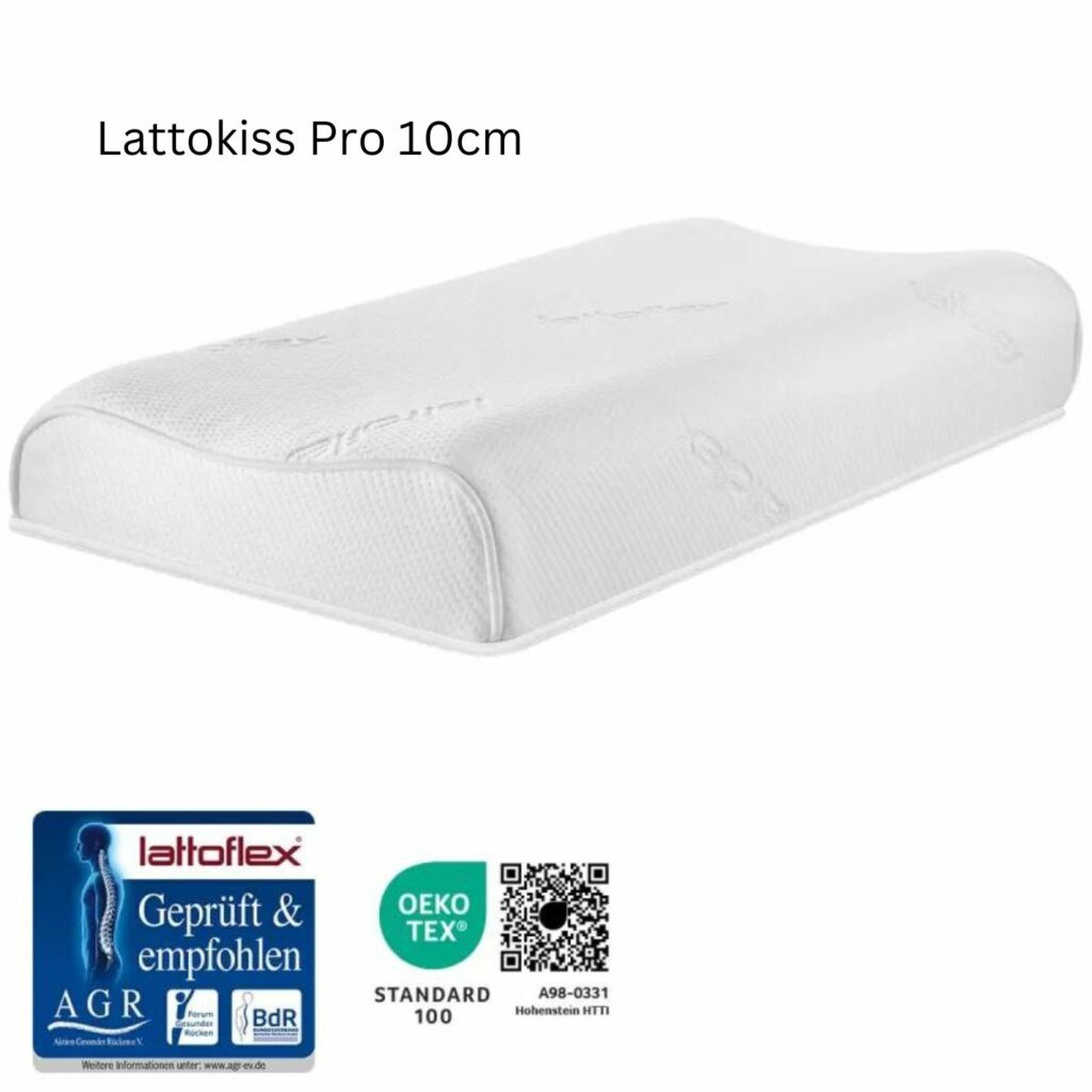 Lattoflex Nackenkissen Lattokiss Pro Höhe 10 cm