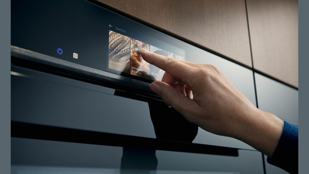 Siemens Elektrogeräte Touchdisplay