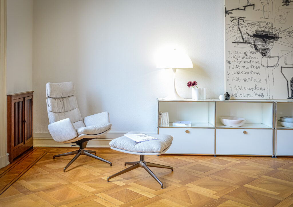 KFF ARVA Lounge Sessel Sternfuß
