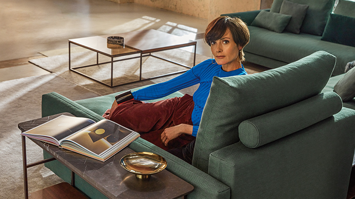 Rolf Benz Couchtisch 985 mit Sofa