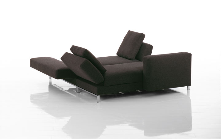 Brühl Sofa Schlafsofa Four Two schwarz