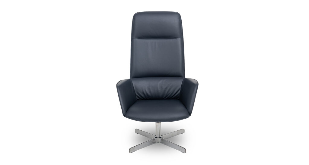 FSM Sessel Rex Leder schwarz