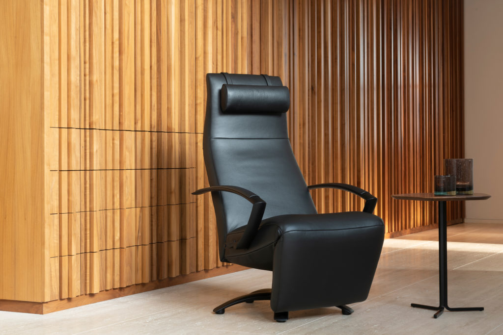 JORI BRAINBUILDER Relaxsessel Sessel Leder schwarz