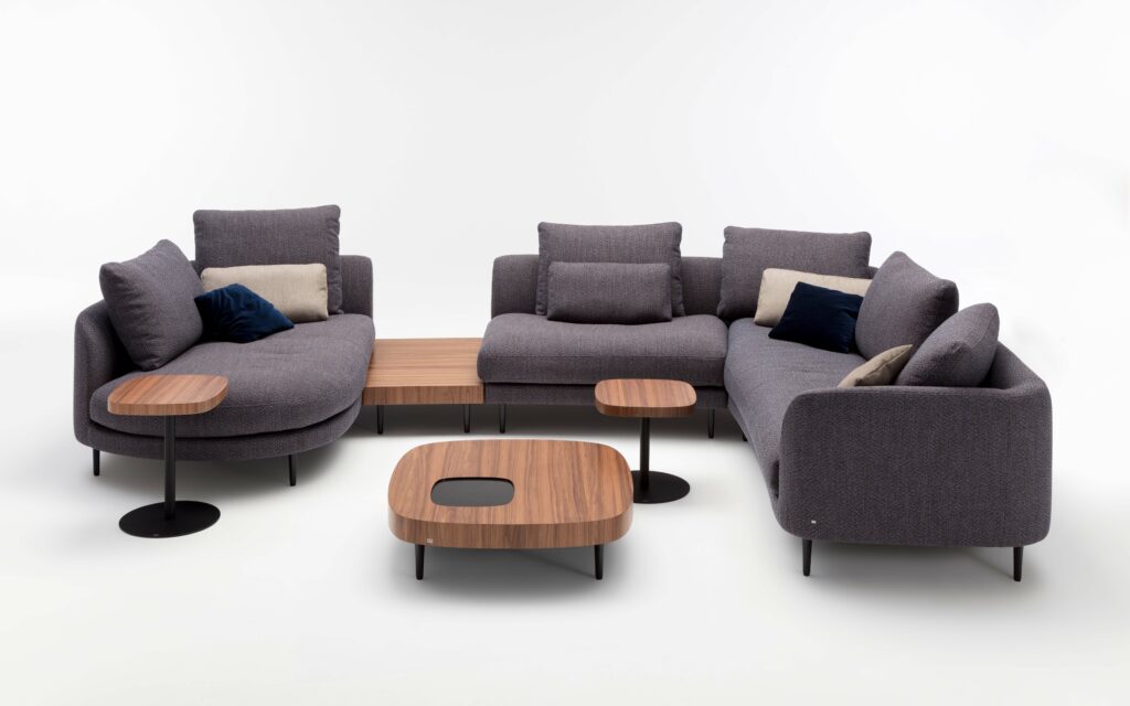 Rolf Benz Sofa Kumo mit Ablagen