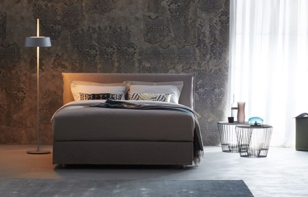 Schramm Purebeds Bett Modell Loft in taupe bei Möbel Meiss