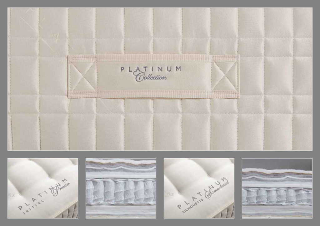 Matratzendetail Treca Platinum bei Möbel Meiss