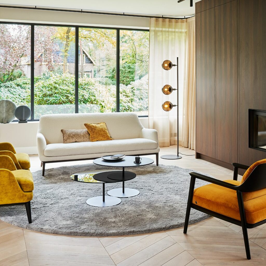 Bielefelder Werkstaetten Sofa grace im Wohnzimmer