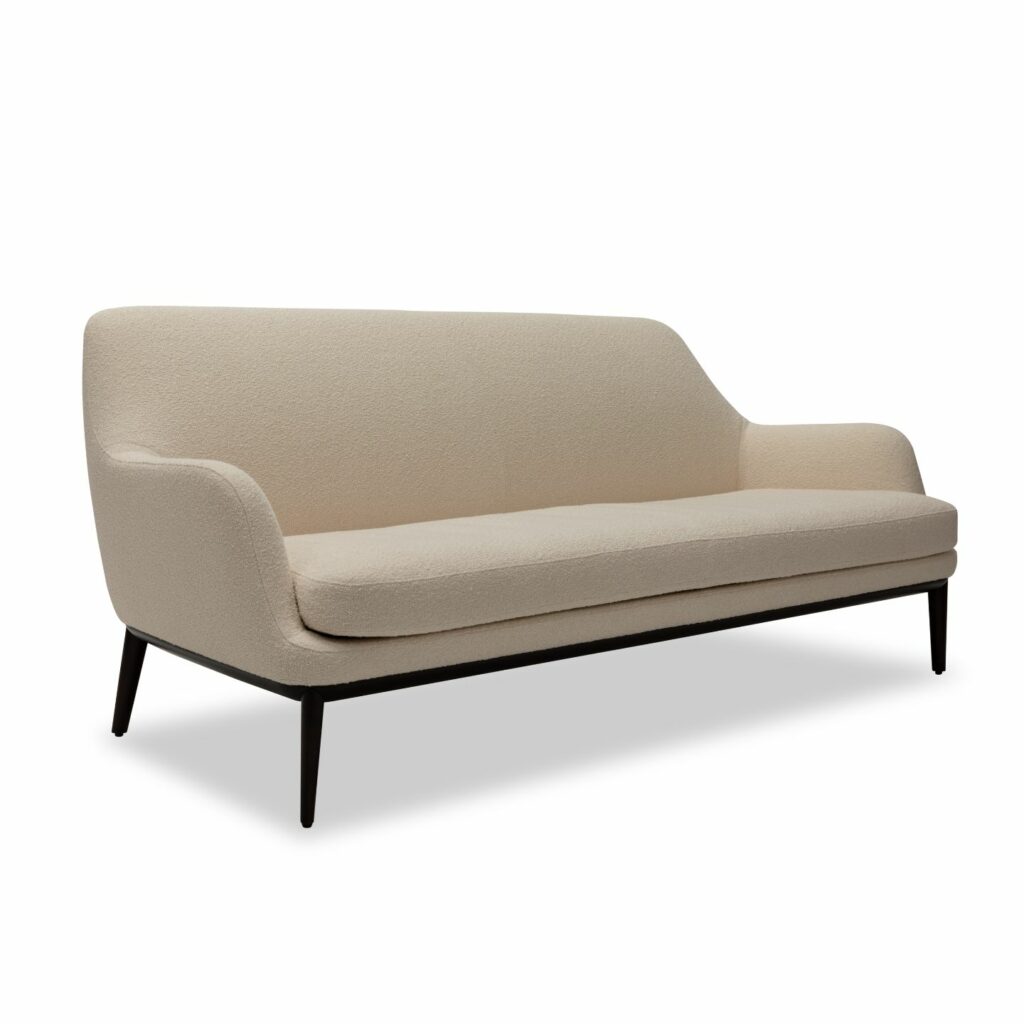 Bielefelder Werkstaetten Sofa grace Stoff beige