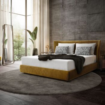 Bielefelder Werkstätten Bett Polo Boxspringbett bodennah
