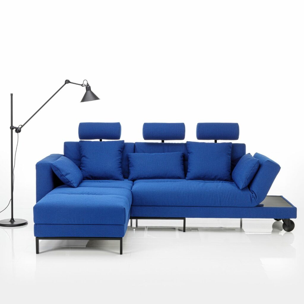 Brühl Sofa Schlafsofa Four Two blau