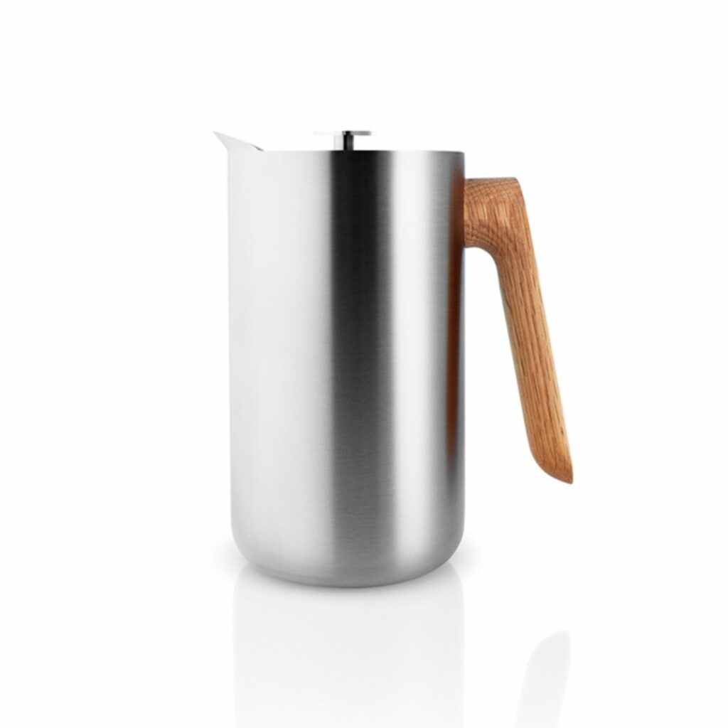 Eva Solo Cafeterie Kaffee Stempelkanne silber