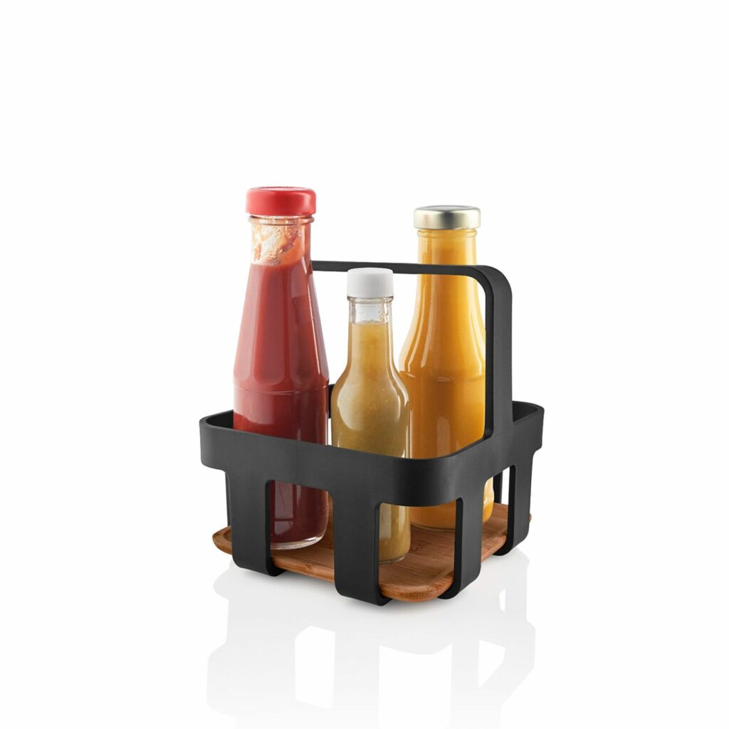 Eva Solo Table Caddy Tragekorb mit Bambusbrett