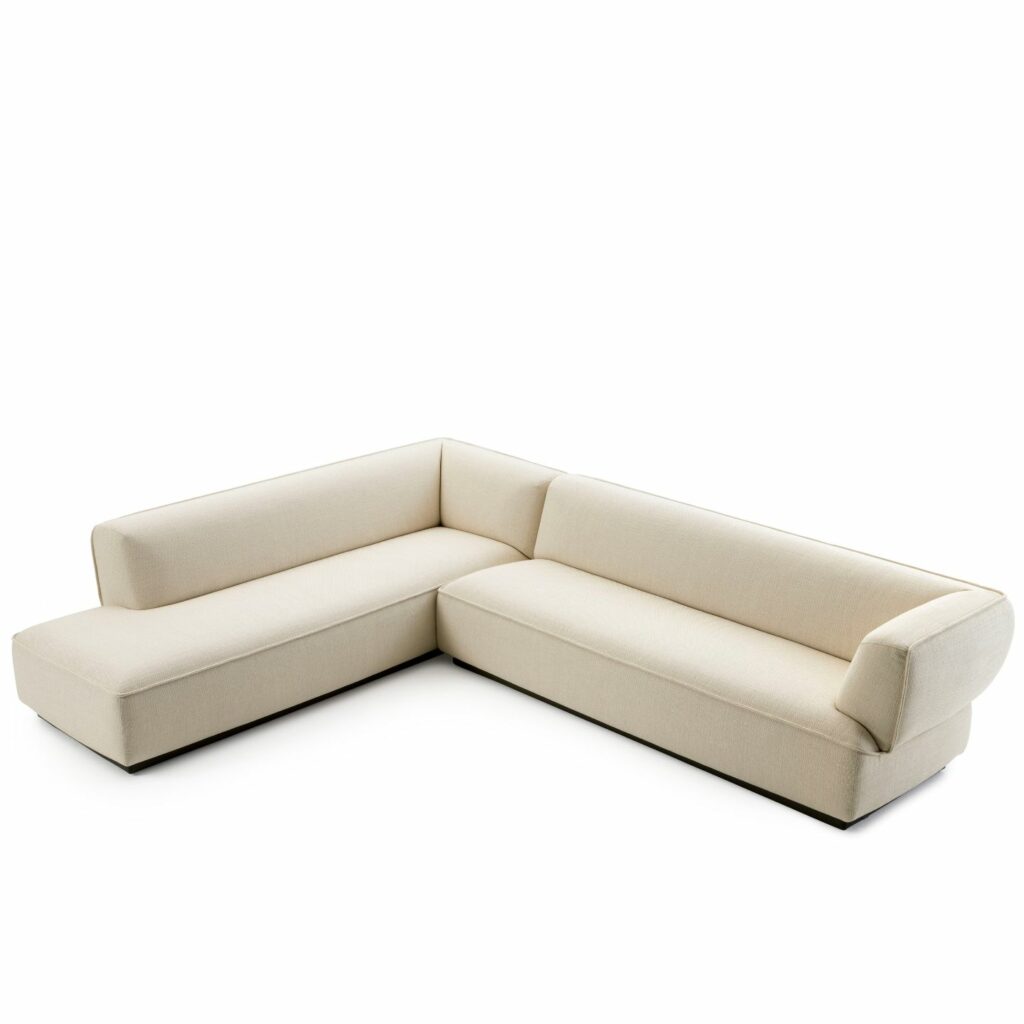 Leolux Sofa Loya L-Form weiß
