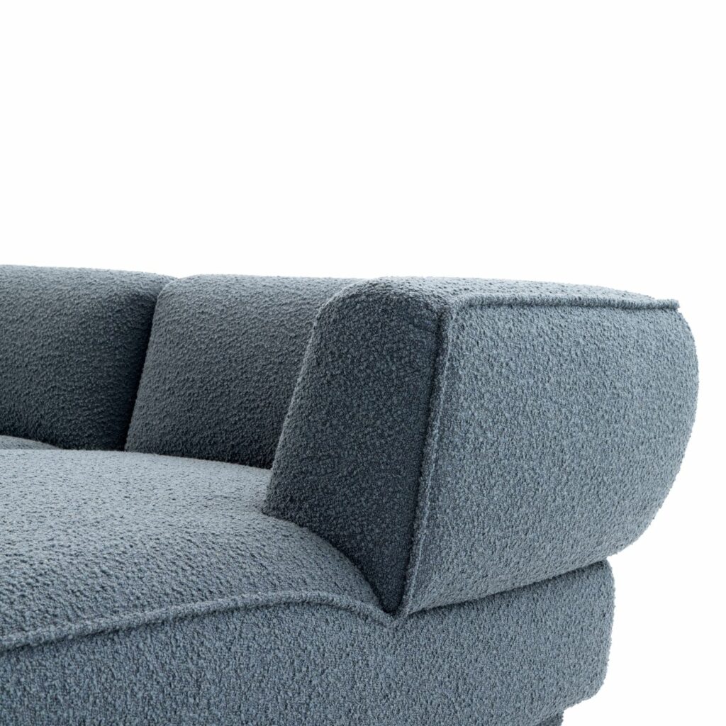 Leolux Sessel Loya Detail Sattelnaht