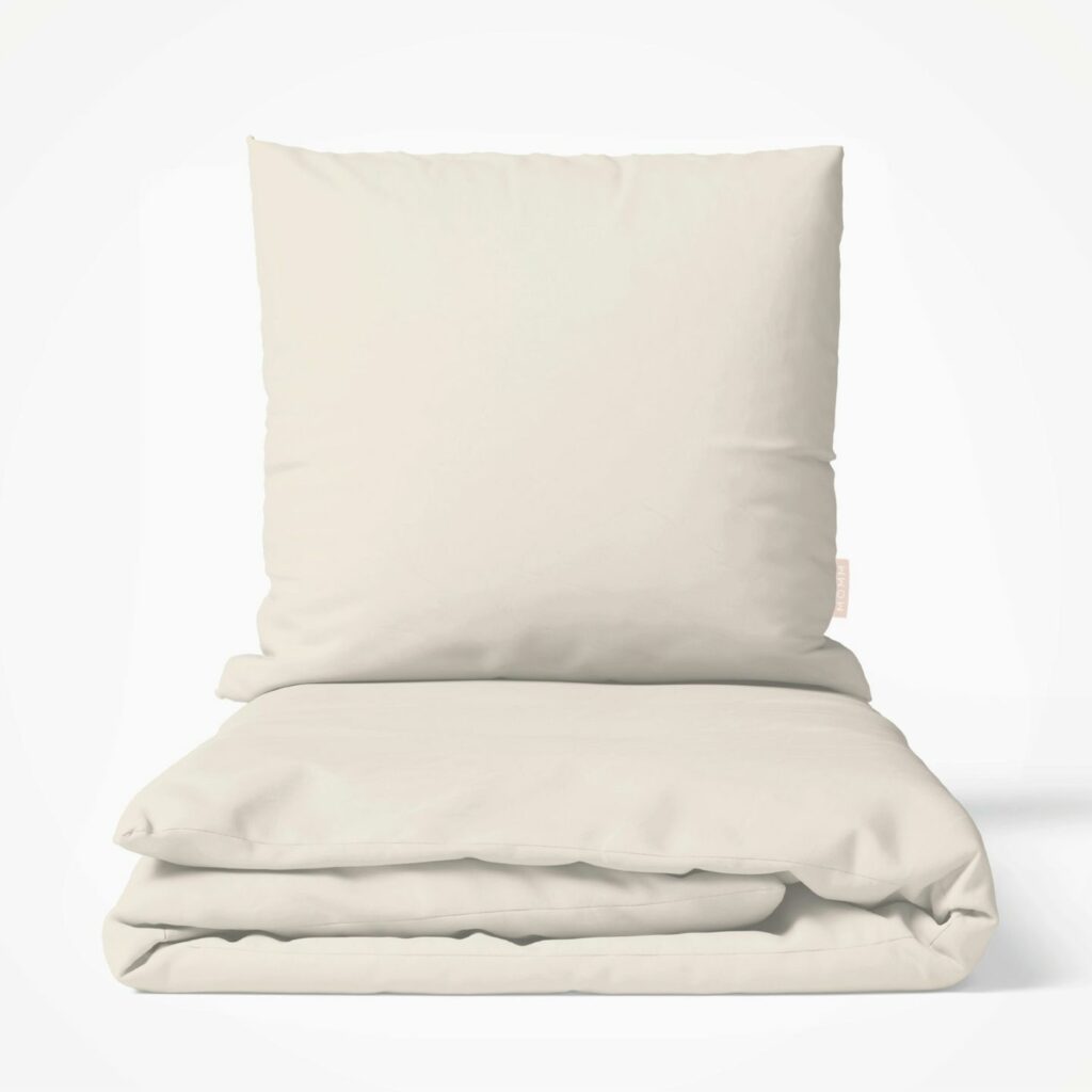 MOMM Bettwäsche Pure Perkal creme