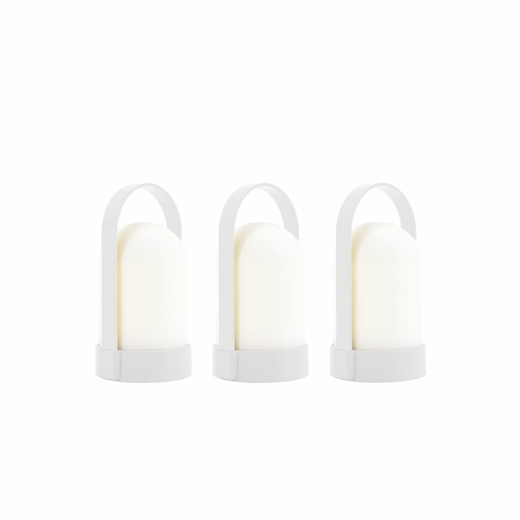 Remember Lampe URI Piccolo Griff weiß