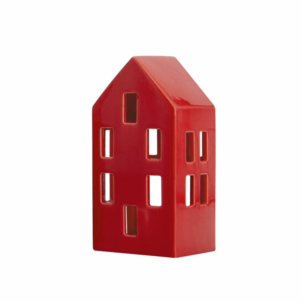Remember Teelichthaus Nyhavn red