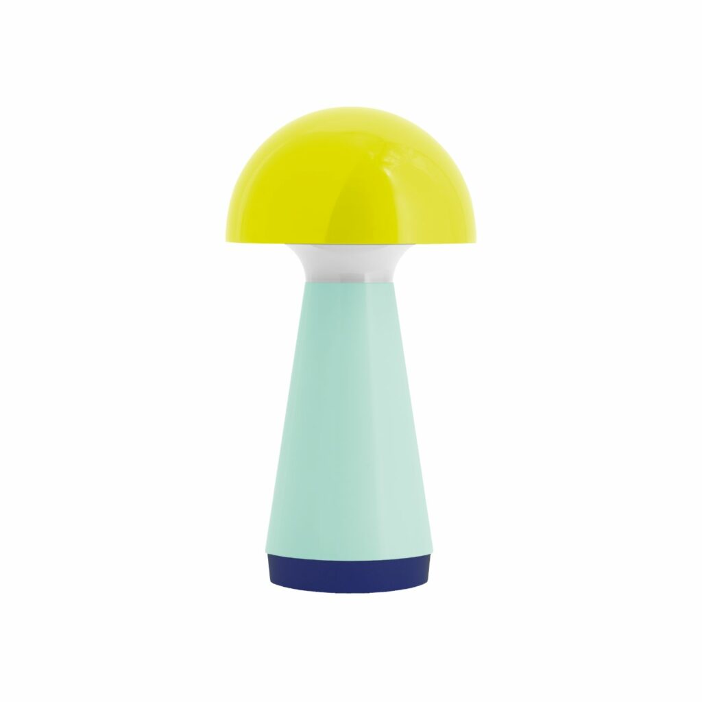 Remember Tischleuchte Lampe Bobbi hellblau gelb