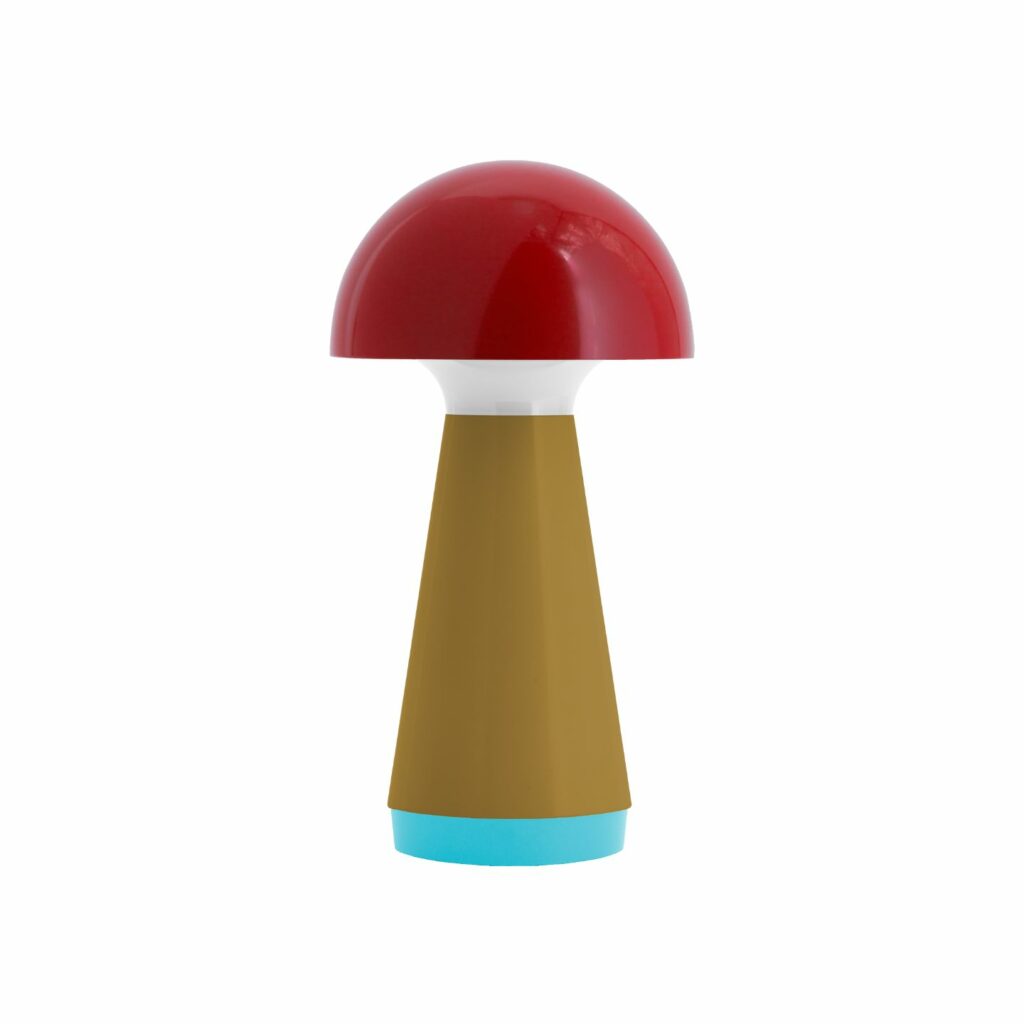 Remember Tischleuchte Lampe Bobbi braun rot