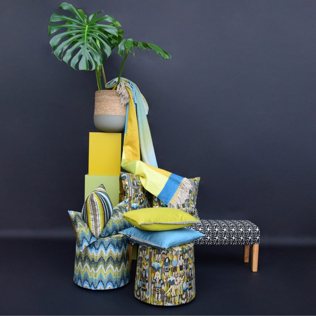 Rohleder Plaid Decke Colorblock