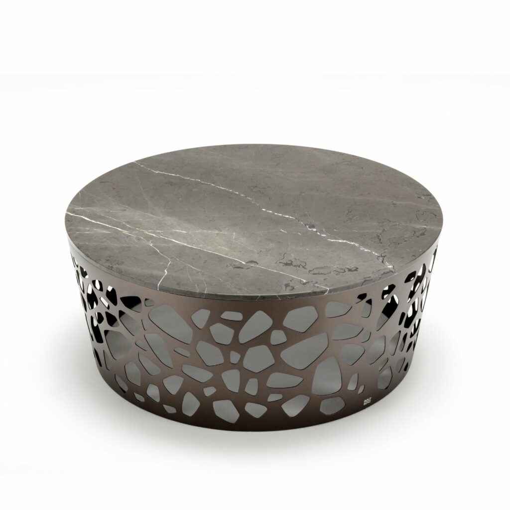 Rolf Benz Couchtisch 926 breit mit Steinplatte