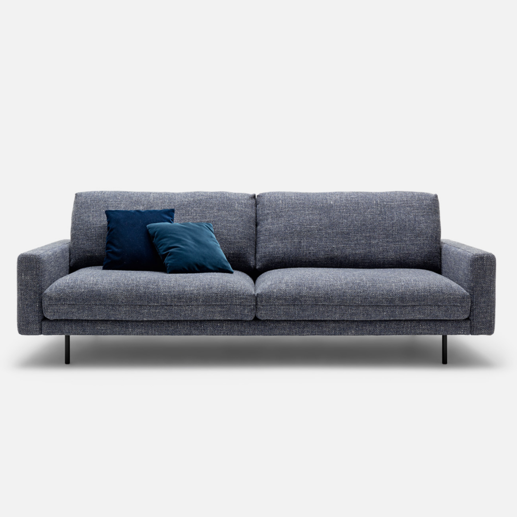 Rolf Benz Sofa Kaia Sofaprogramm graublau