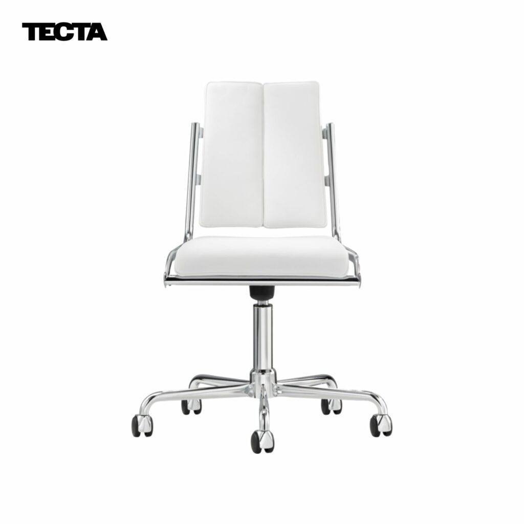 TECTA Schreibtischstuhl B12 weiß von vorne