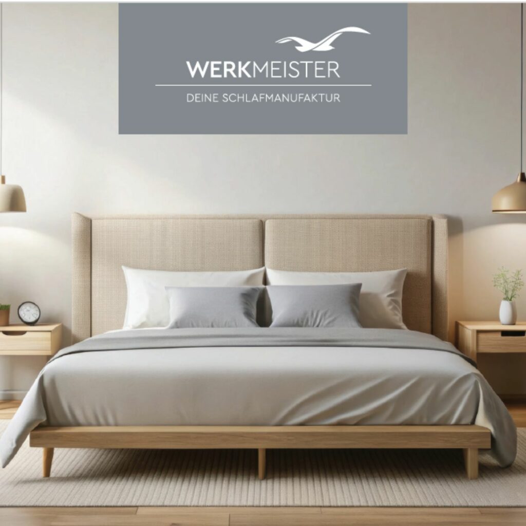 Werkmeister Kaltschaummatratze S55 Plus mit Bett