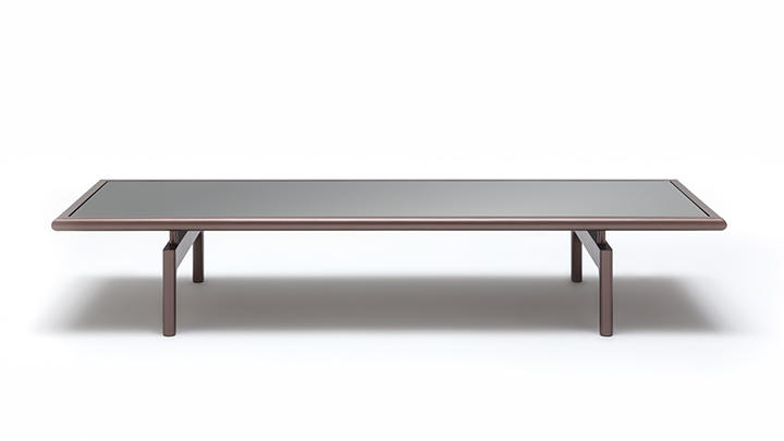Rolf Benz Couchtisch 901 bronze rechteckig