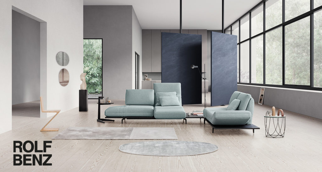 Rolf Benz Möbel Sofa Aura Design-Polstermöbel