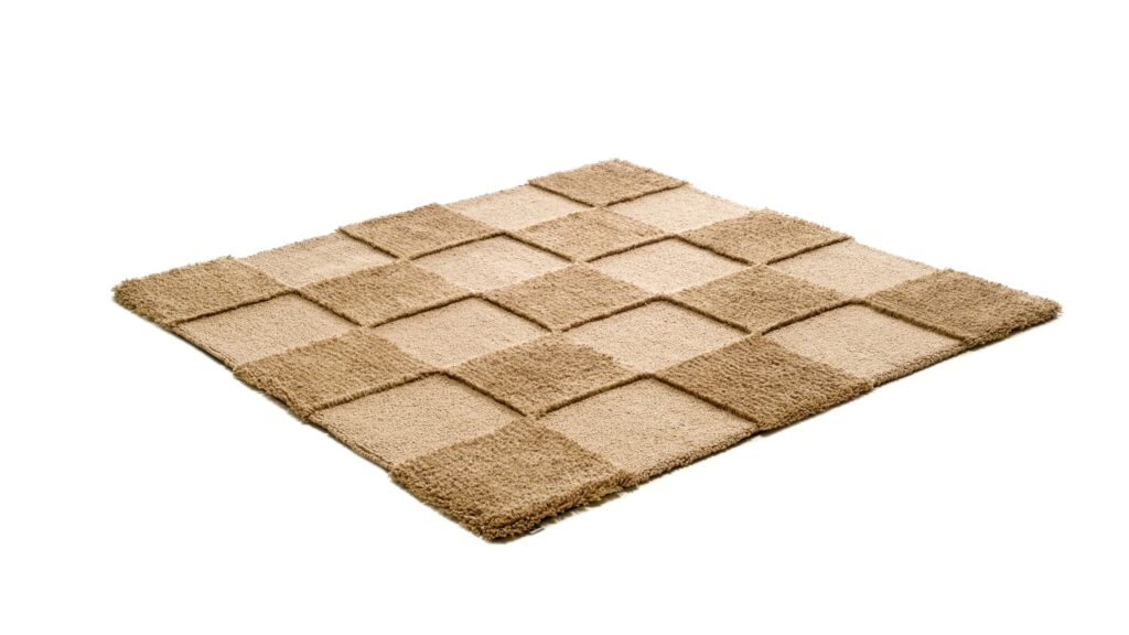 Rolf Benz Teppich Elementi beige Quadrate Moebel Meiss