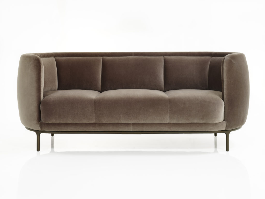 Wittmann Vuelta Sofa 197 Velvet taupe