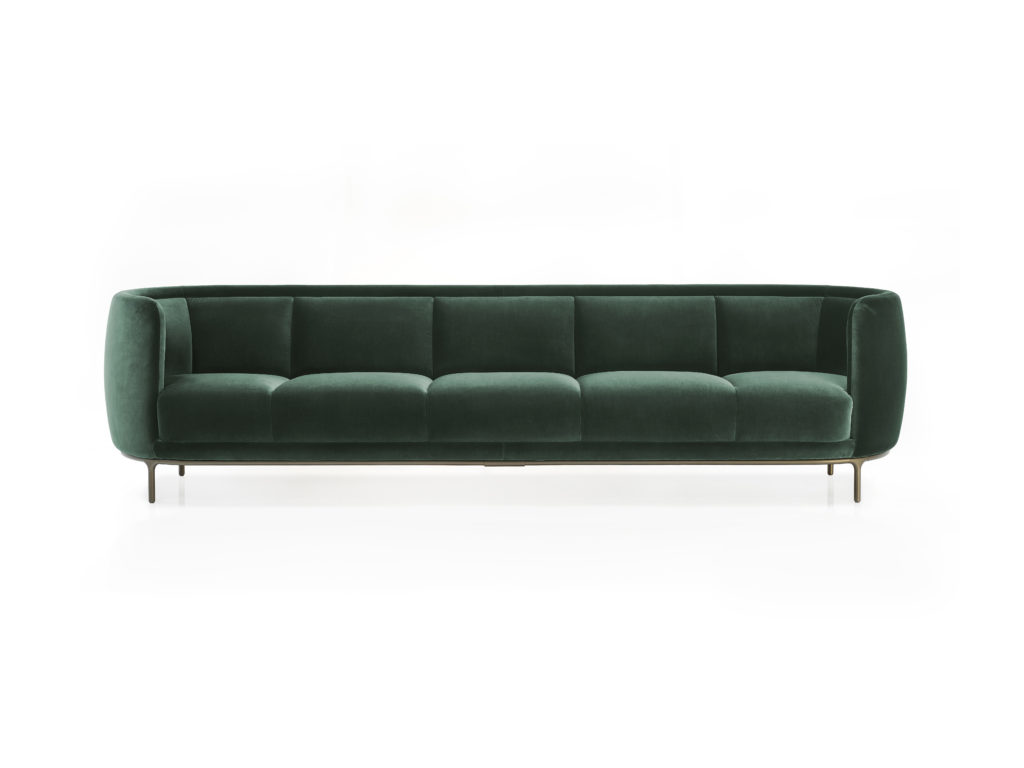 Wittmann Vuelta Sofa 311_Velvet British Green
